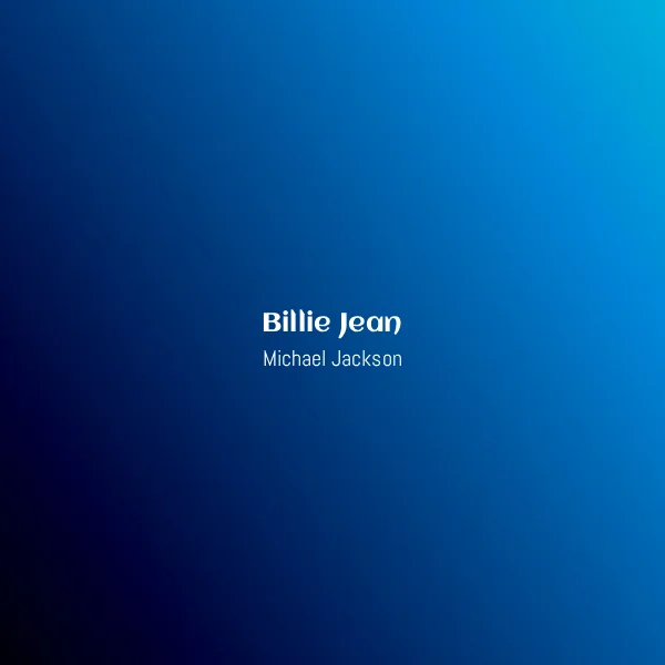 Michael Jackson - Billie Jean [Partitura]