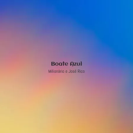 Milionário e José Rico - Boate Azul [Partitura]