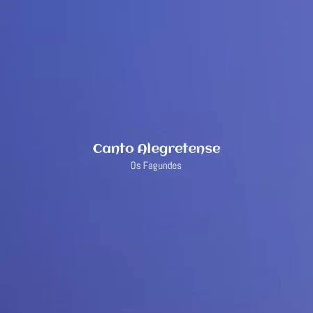 Os Fagundes - Canto Alegretense [Partitura]