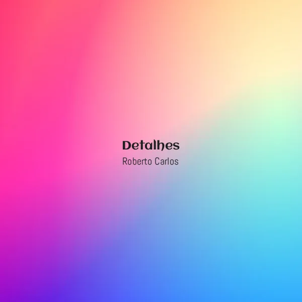 Roberto Carlos - Detalhes [Partitura]