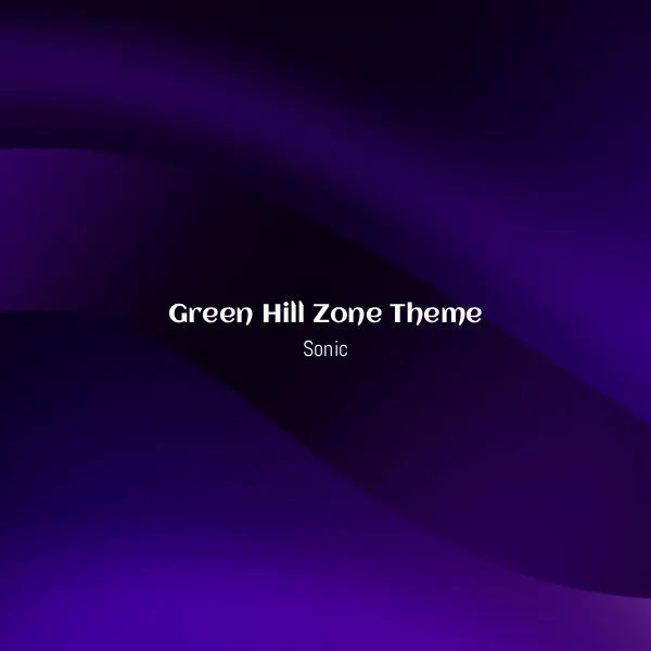 Sonic - Green Hill Zone Theme [Partitura]