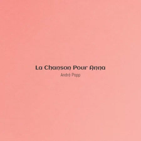 André Popp - La Chanson Pour Anna [Partitura]