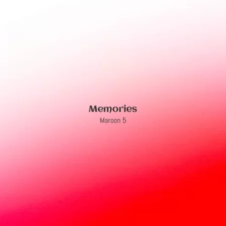 Maroon 5 - Memories [Partitura]