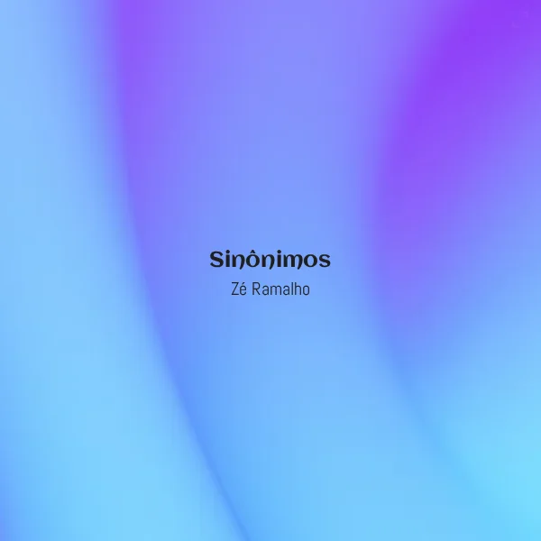 Zé Ramalho - Sinônimos [Partitura]