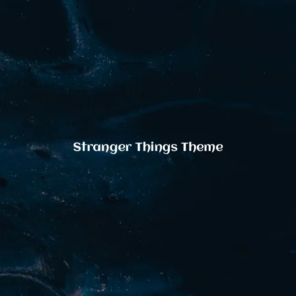 Stranger Things Theme [Partitura]